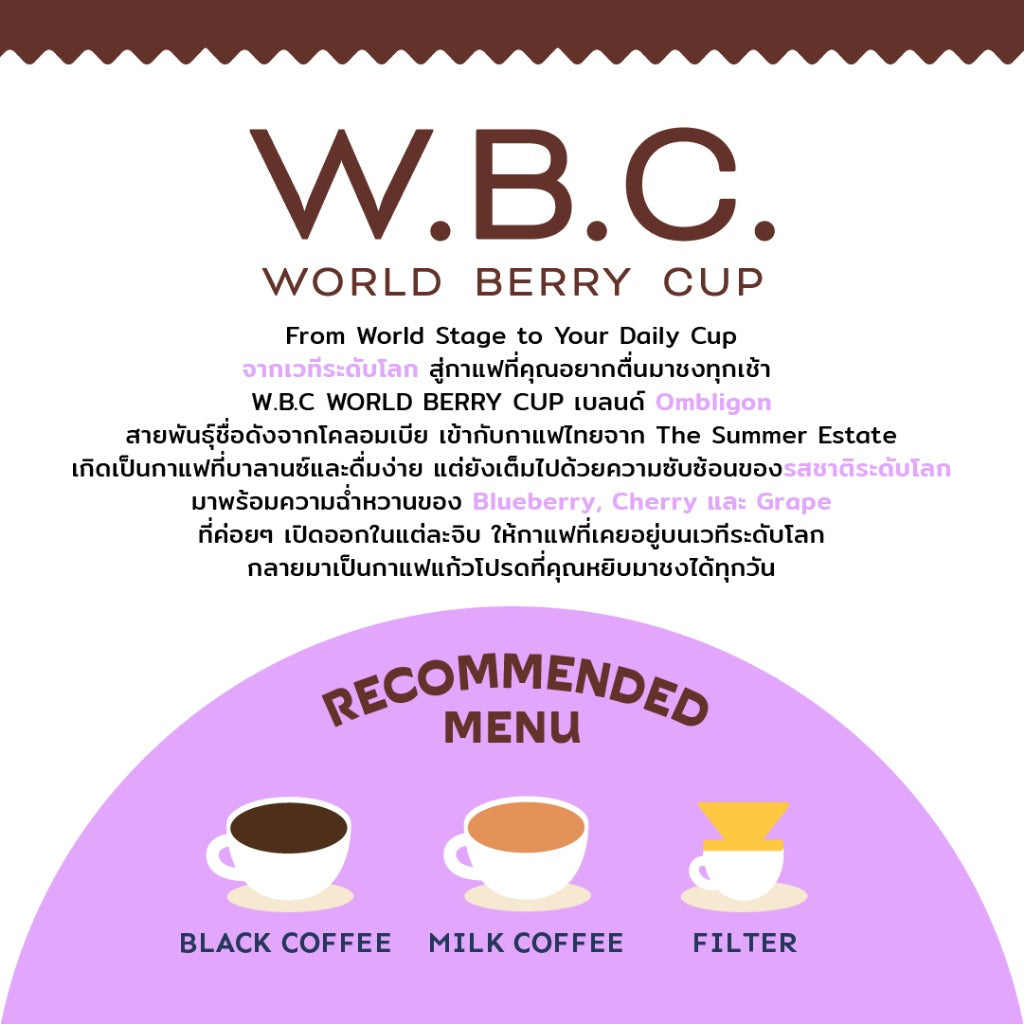W.B.C World Berry Cup