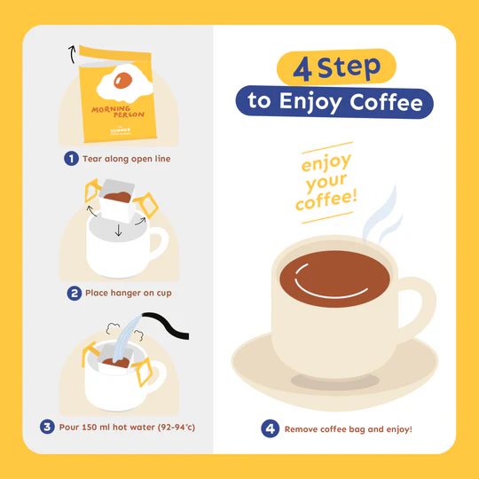 Drip Bag Set of 12